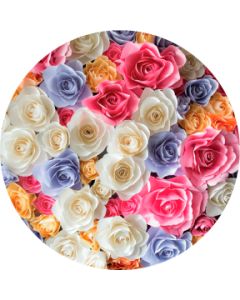 Bright Colors Rose Bouquet gobo