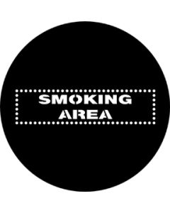 Smoking Area gobo