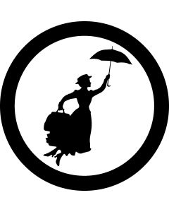 Mary Poppins Silhouette gobo