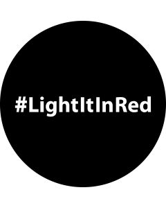 #Light It In Red 2 gobo