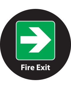 Fire Exit Arrow 1 gobo