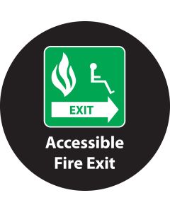 Accessible Fire Exit 1 gobo