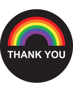 Thank You Rainbow gobo