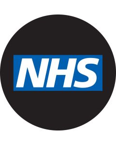 NHS Blue Rectangle gobo