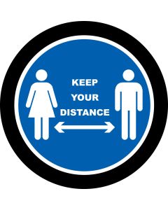 Keep Your Distance 1 gobo