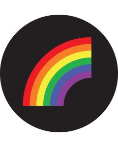 Rainbow Quarter gobo