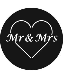 Mr & Mrs Heart gobo