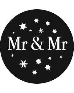 Mr & Mr Snowflakes gobo